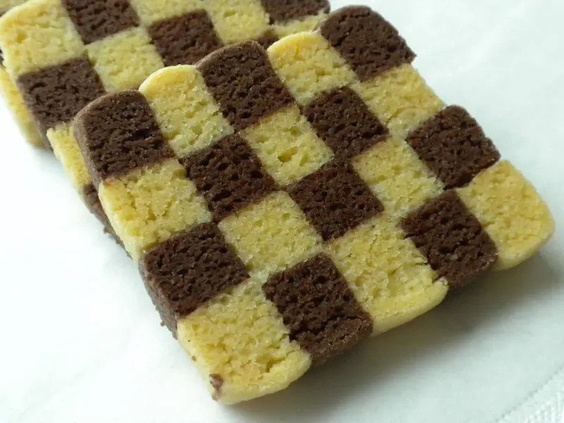 Pan de molde a cuadros