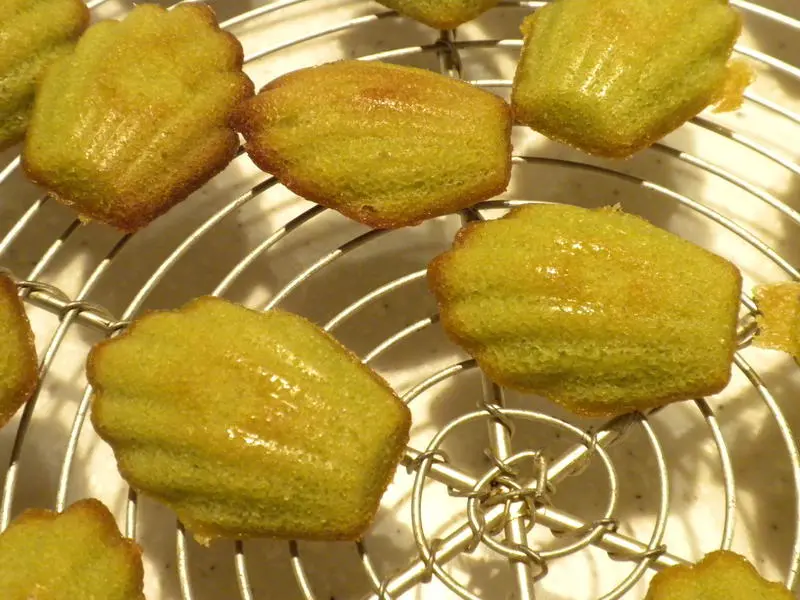 Magdalenas de pistacho