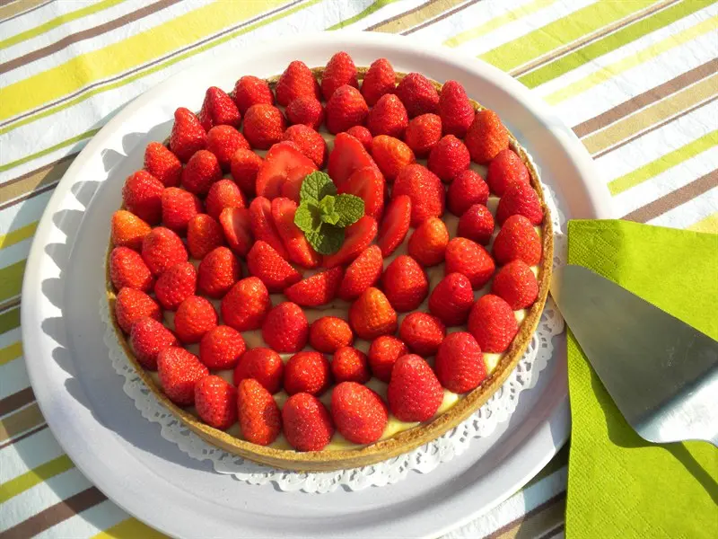Tarta de fresa
