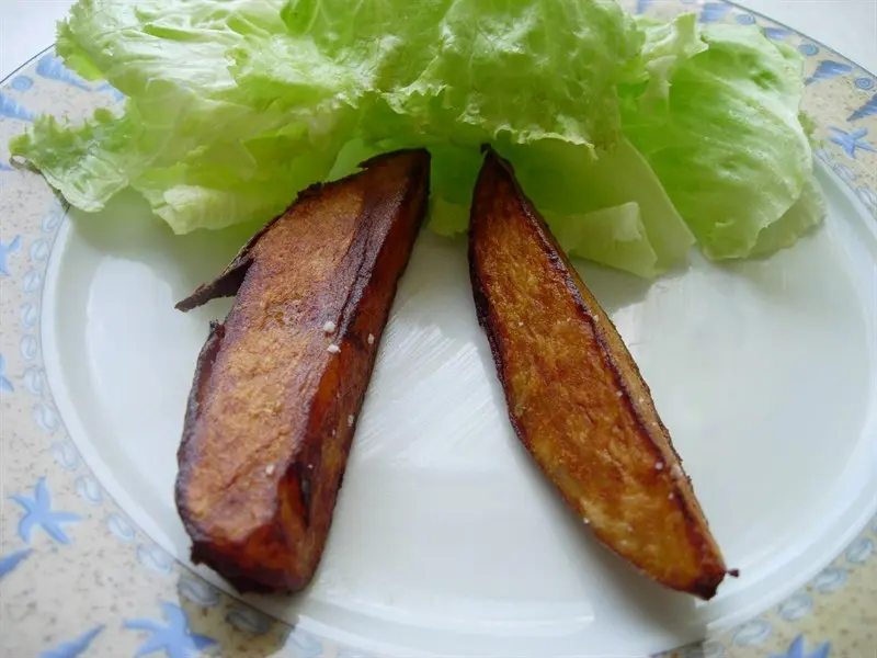 Patatas fritas al cuchillo