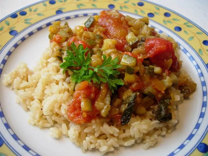 Ratatouille confitada