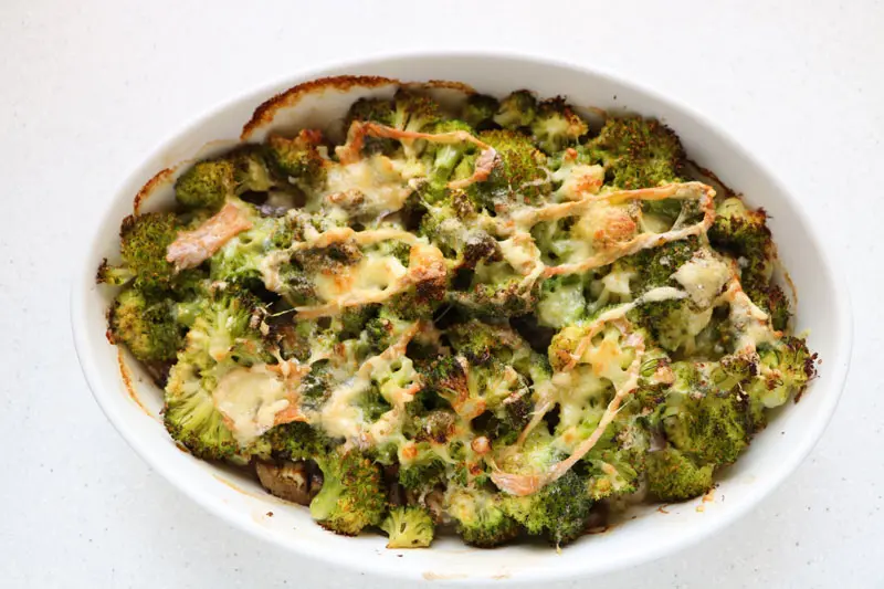 Gratinado de verduras con 2 quesos
