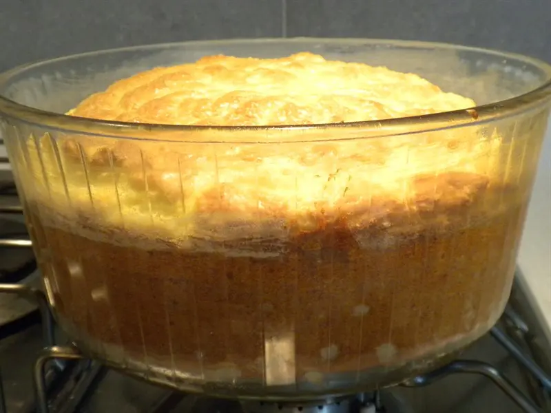 Suflé de queso
