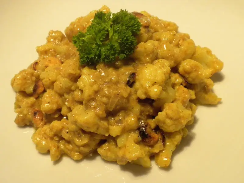 Curry de coliflor