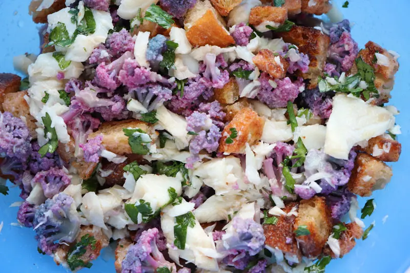 Ensalada templada de otoño