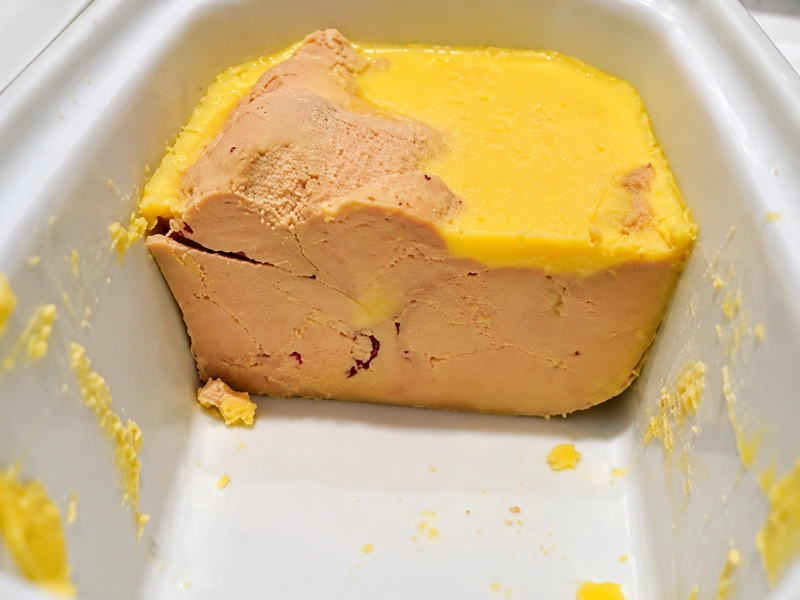 Foie gras a la sal