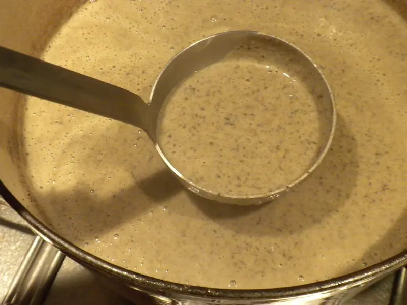 Crema de champiñones