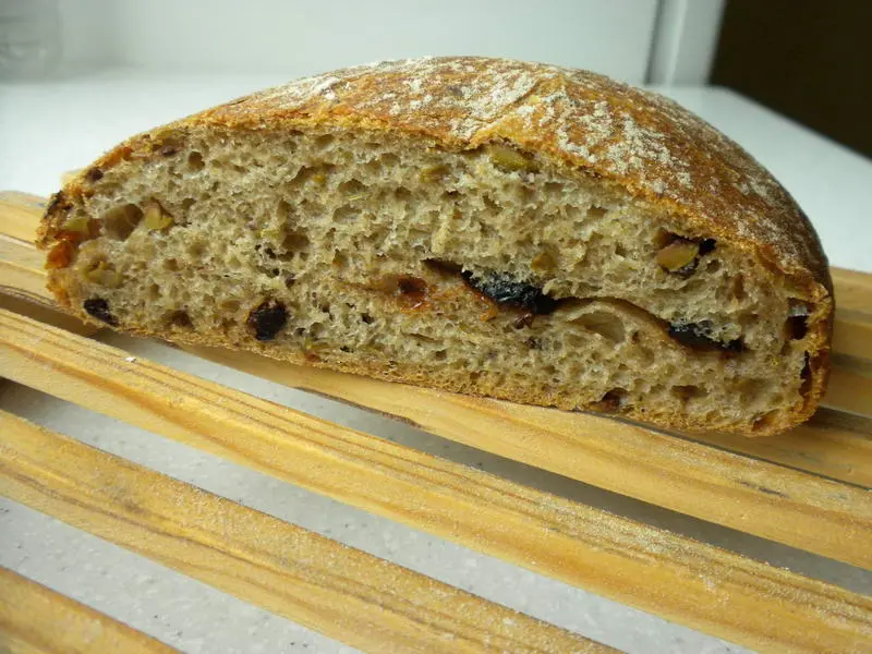Ciabatta con 2 aceitunas