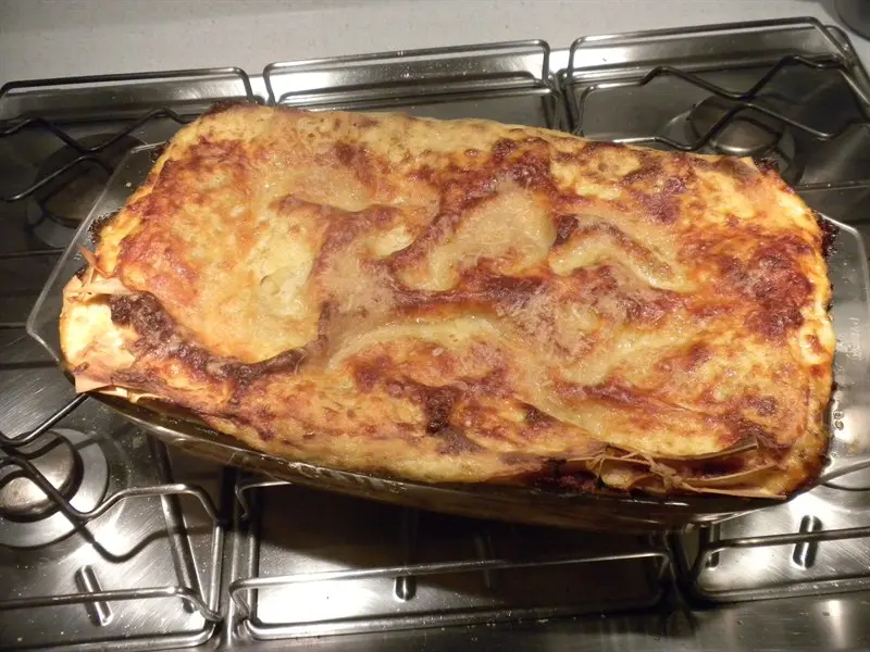 Lasaña boloñesa