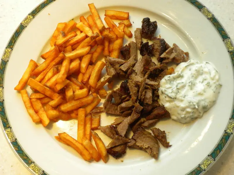 Kebab casero