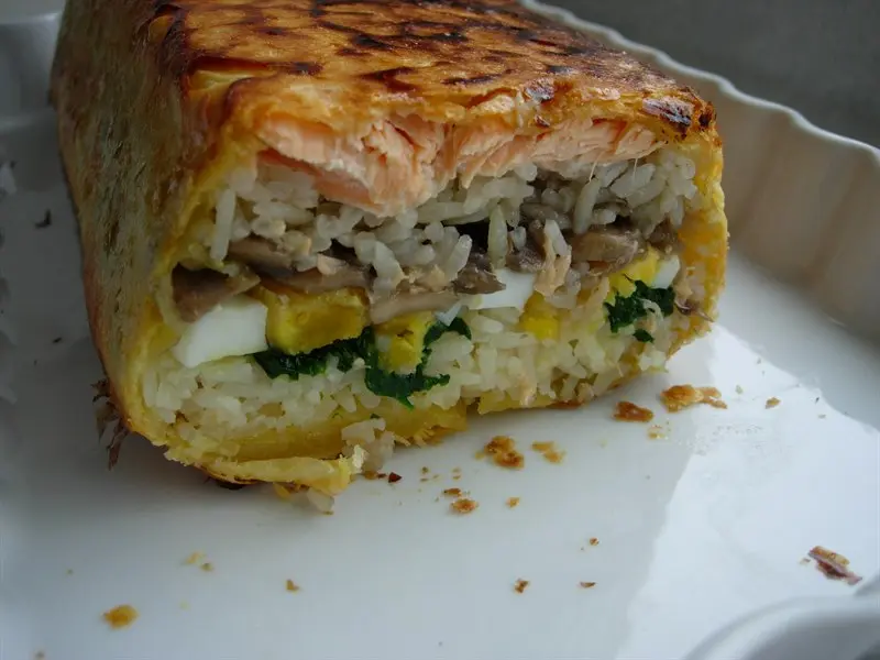 Kulibiak en terrina