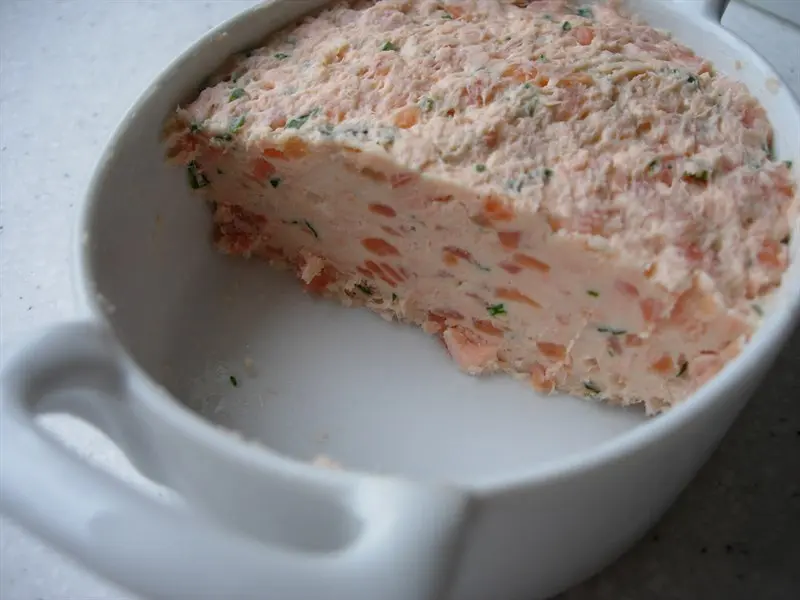 Rillettes de salmón