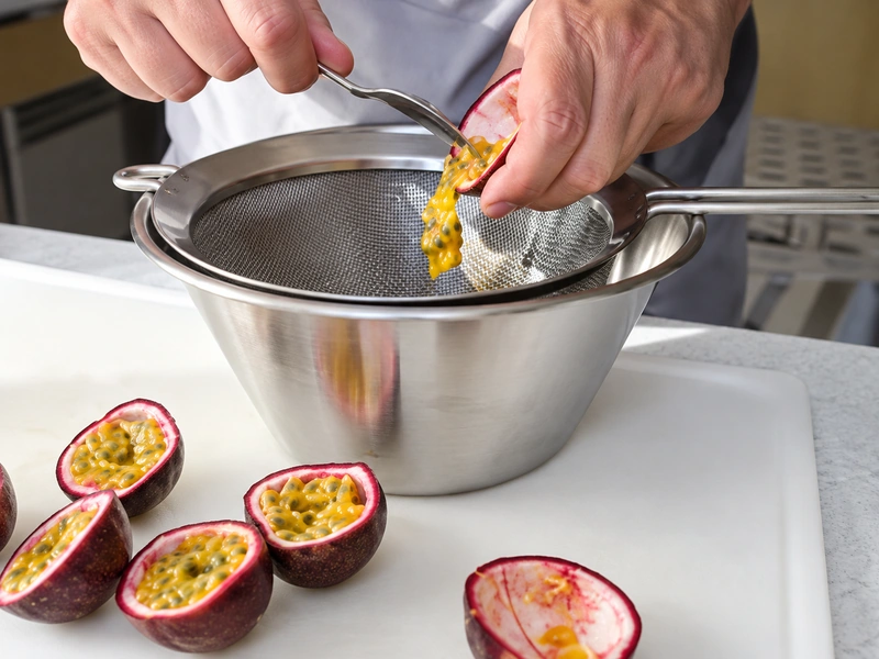 Cómo extraer el jugo del maracuyá