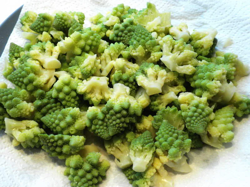 Cómo preparar el romanesco