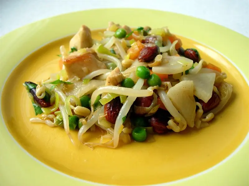 Pollo estilo chino