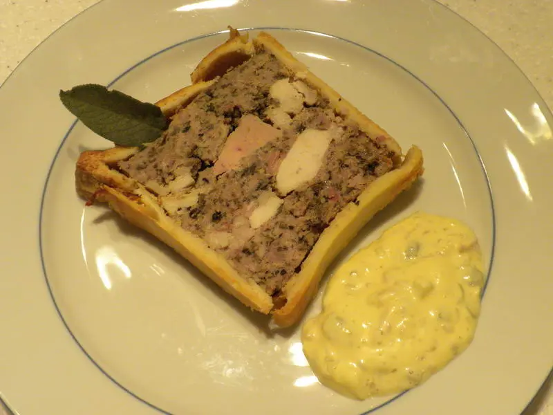 Paté en corteza