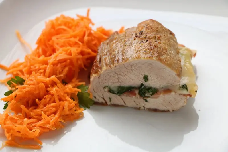 Filet mignon como un involtini