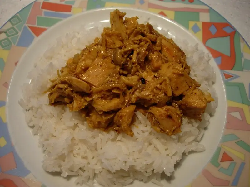 Pollo al curry express