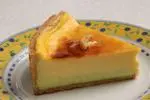 Flan de dos limones