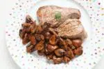 Champiñones a la bourguignonne
