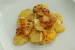 Patatas gratinadas con 3 quesos