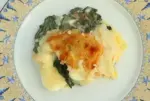 Parmentier de espinacas