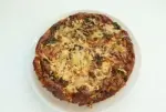 Quiche de acedera y patata
