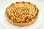 Tarta de manzana quebrada