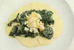 Crema de espinacas a los dos quesos