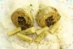 Alcachofas moradas a la romana