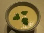 Sopa de apionabo y mostaza