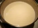 Sopa de nabos y puré de sésamo