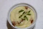 Esponjoso de coliflor en moldecitos