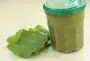 Hoja de remolacha, nuez, pamesán y pesto de limón.