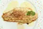 Filete de lubina con limón y orégano.