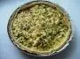 Tarta fina de calabacín y menta