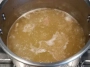 caldo de "petit salé"