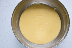 Preparación básica para cake