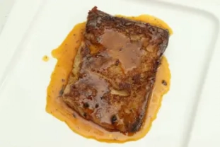 Brioche perdu de clementina y castañas