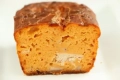 Pastel de tomate, mostaza y atún