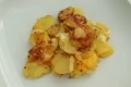 Patatas gratinadas con 3 quesos