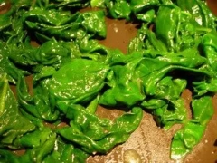 Cómo preparar las espinacas