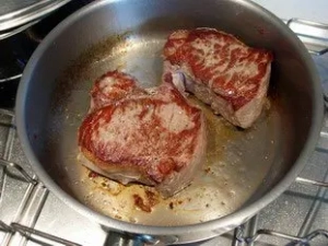 La carne bien cocida