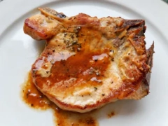 Chuletas de cerdo al horno