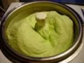 Helado de menta fresca